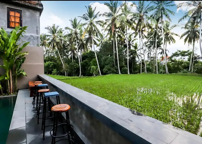 Harmony House R1 - Rice Field View, 2 Min Center - Shared Pool Gasthof 3*
