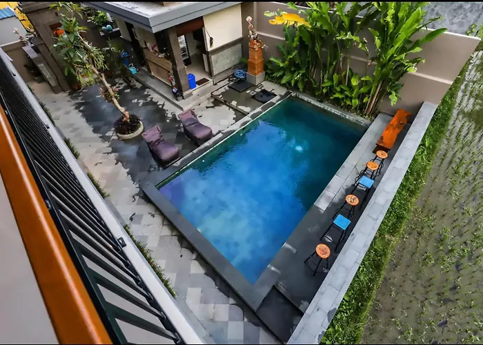 Harmony House R1 - Rice Field View, 2 Min Center - Shared Pool Gasthof 3*